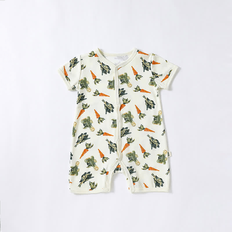 Baby Vegetable Hot Air Balloon Newborn Romper