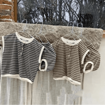 Baby Toddler Striped Casual 2 Pieces Set