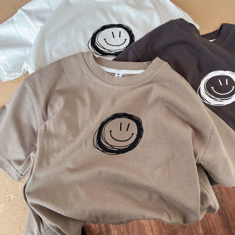 Toddler Smiley Half Sleeve T-Shirt