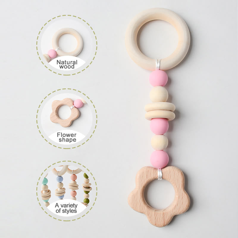 Natural Animal Wood Teether