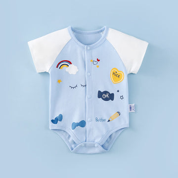 BETTER Baby Heart Rainbow Newborn Bodysuit