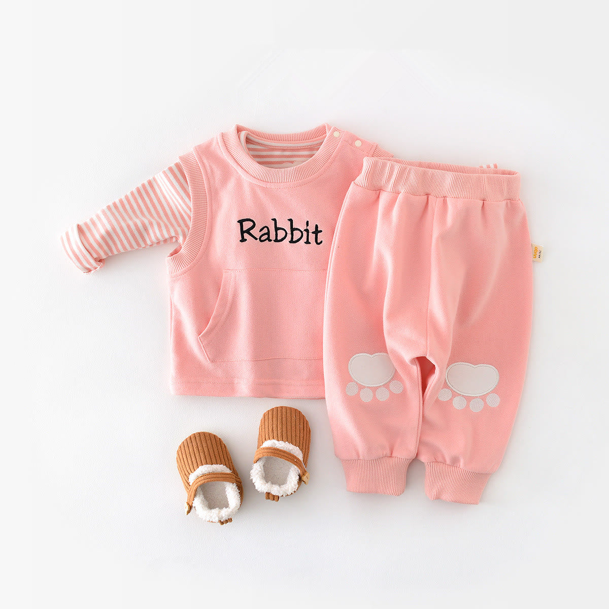 RABBIT PANDA Baby Girls 2 Pieces Set