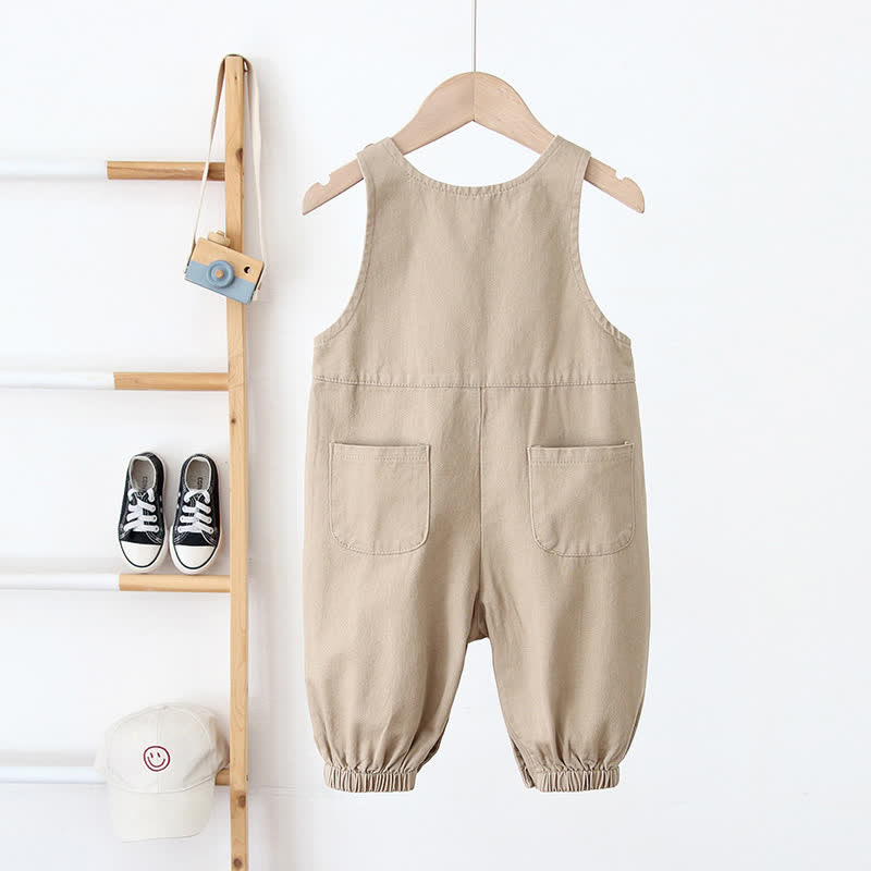 Baby Khaki Loose Suspender