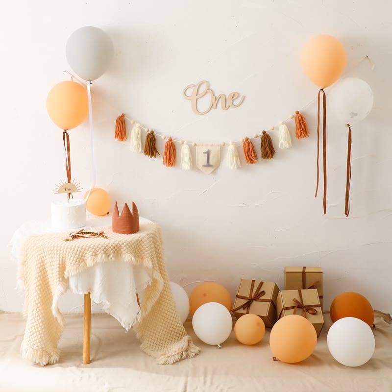 Baby Tassel 1st Birthday Party Decoration