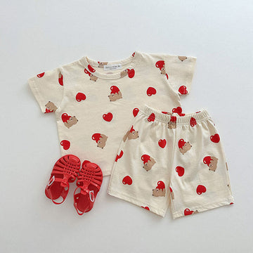 Baby Bear Tee and Shorts Set