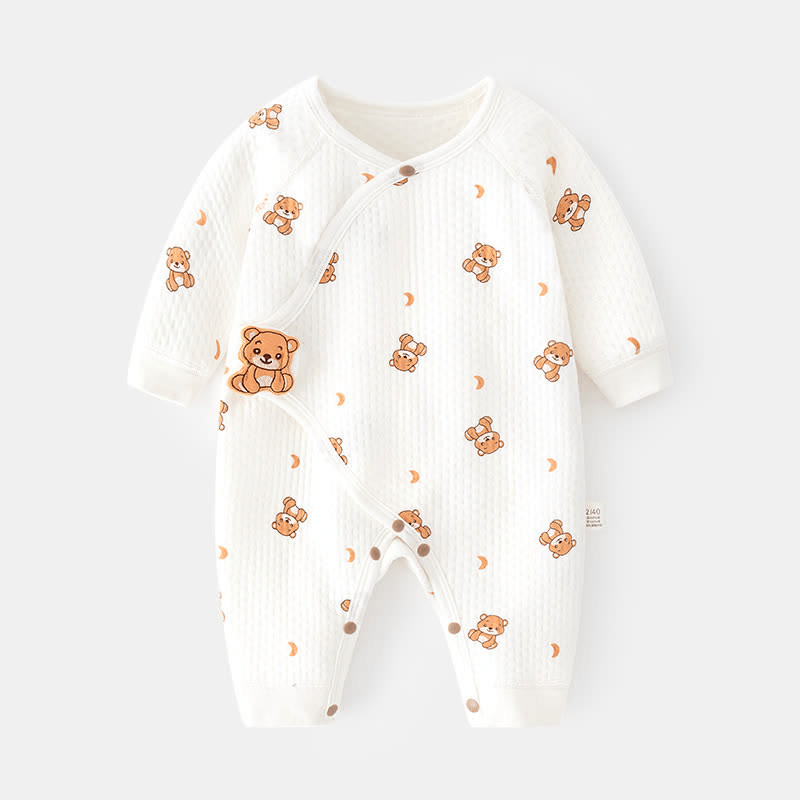 Baby Bear Seamless Warm Newborn Romper