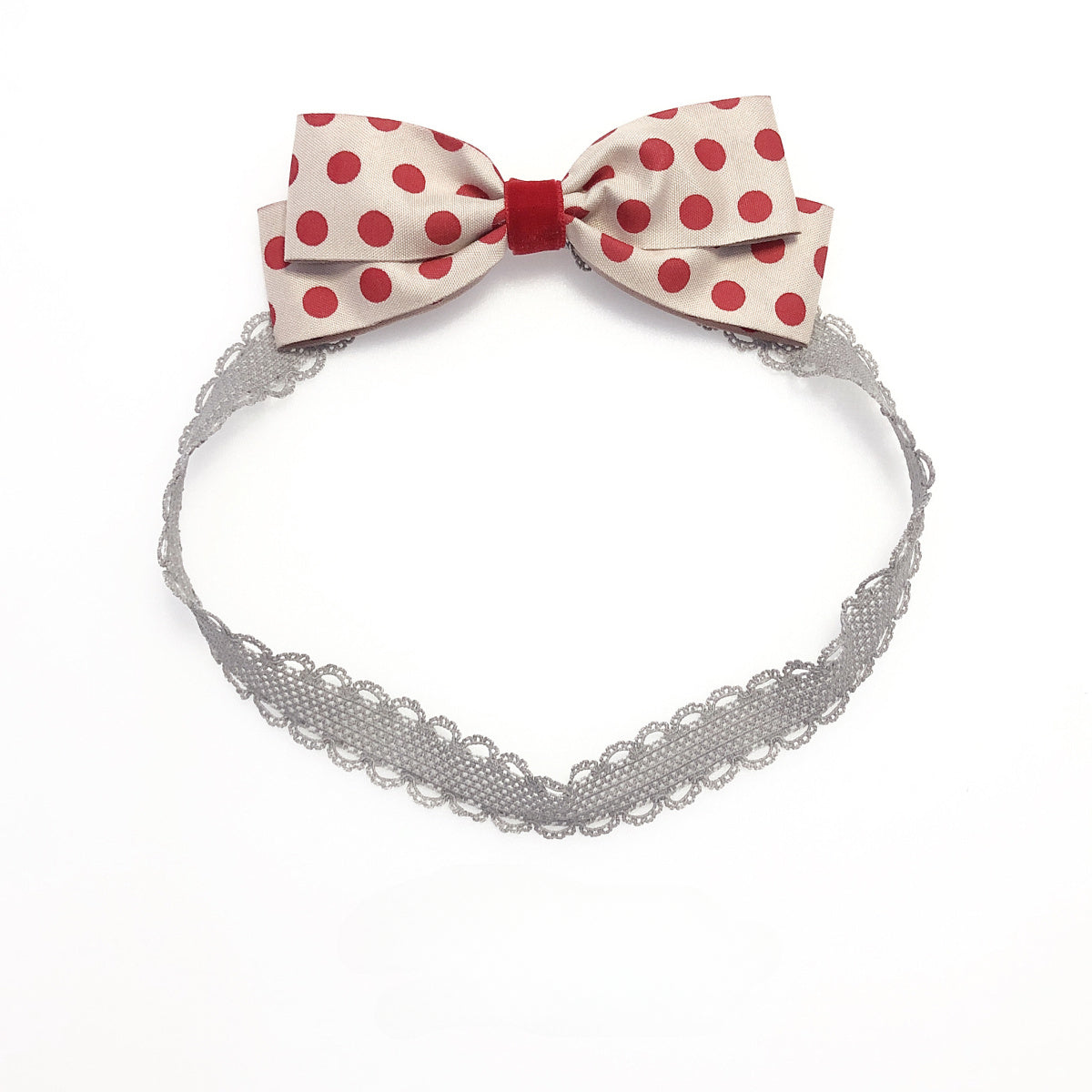 Enchanted Ruby Blossom Baby Headband: A Delightful Heirloom for Little Princesses!