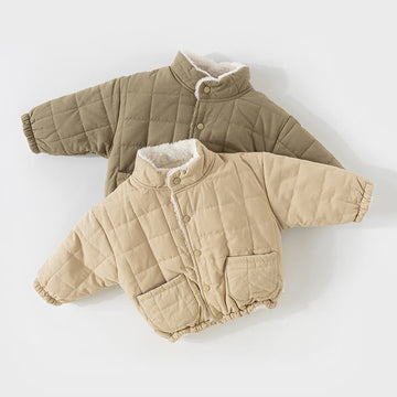 Baby Toddler Solid Color Simple Coat