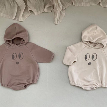 Baby Eyes Hooded Bodysuit