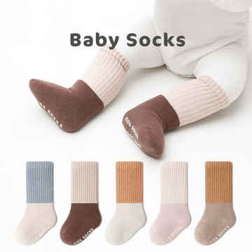 Baby Toddler Color Block Warm Socks