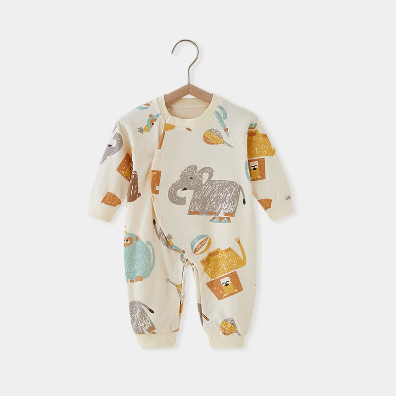 Baby Cartoon Animal Lovely Romper