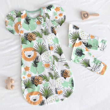 Newborn Baby Lion Rainforest Sleeping Bag