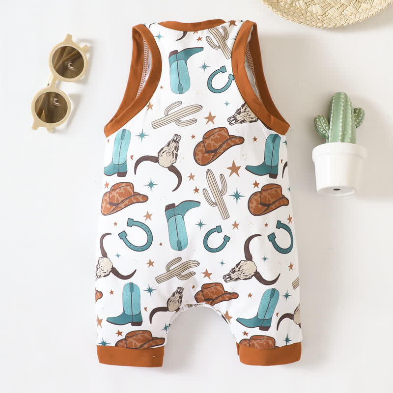 Baby Cowboy Casual Romper