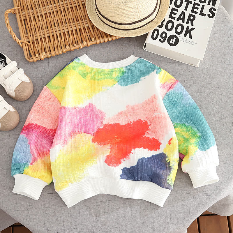 Toddler Tie Dye Sweatshirt