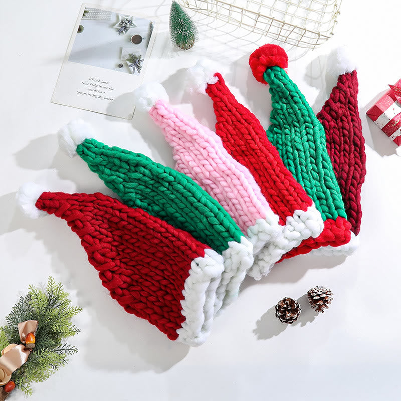 Baby Lovely Knitted Christmas Beanie