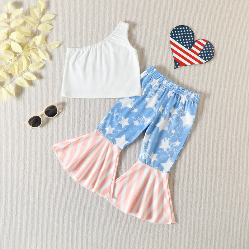 USA Toddler Girl Camisole and Pants Set