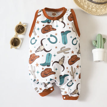 Baby Cowboy Casual Romper