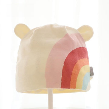 HAPPY RAINBOW Baby Star Smiley Newborn Beanie