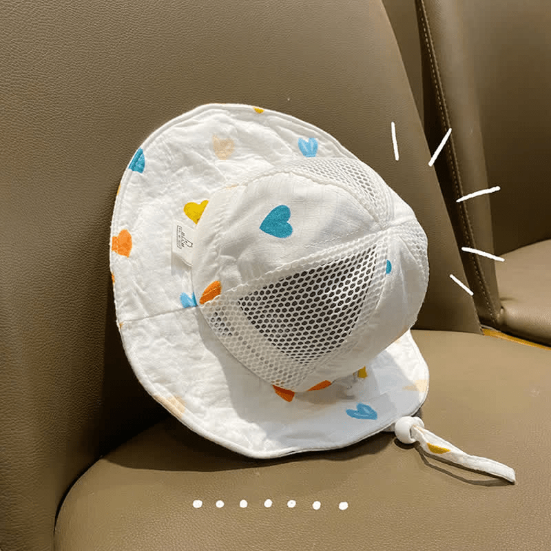 Baby Toddler Heart Bucket Hat