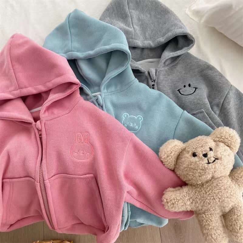 Baby Toddler Bear Bunny Smiley Outerwear