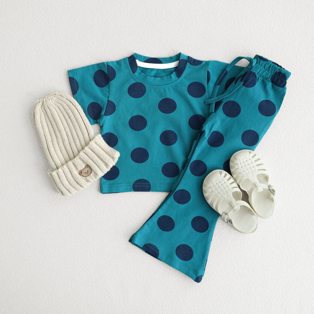 Toddler Girl Polka Dot 2 Pieces Set