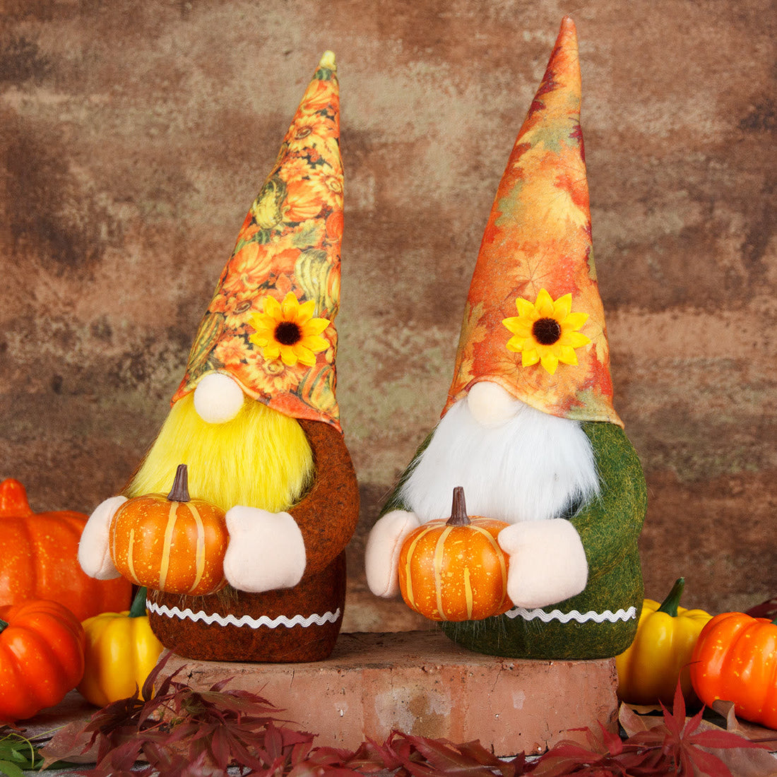 Halloween Pumpkin Elf Dwarfs Dolls