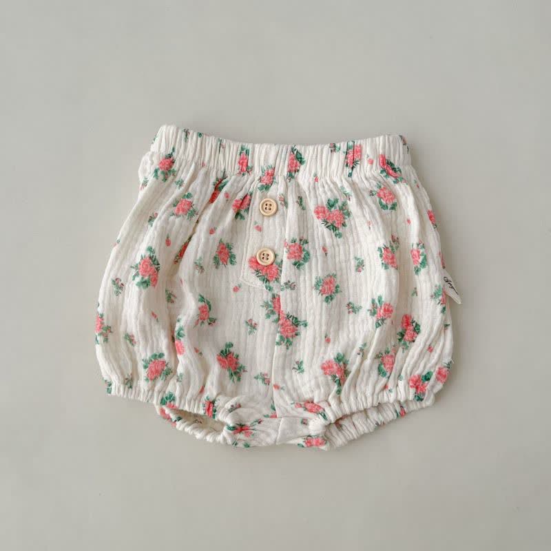 Baby Toddler Elastic Waist  Bloomers