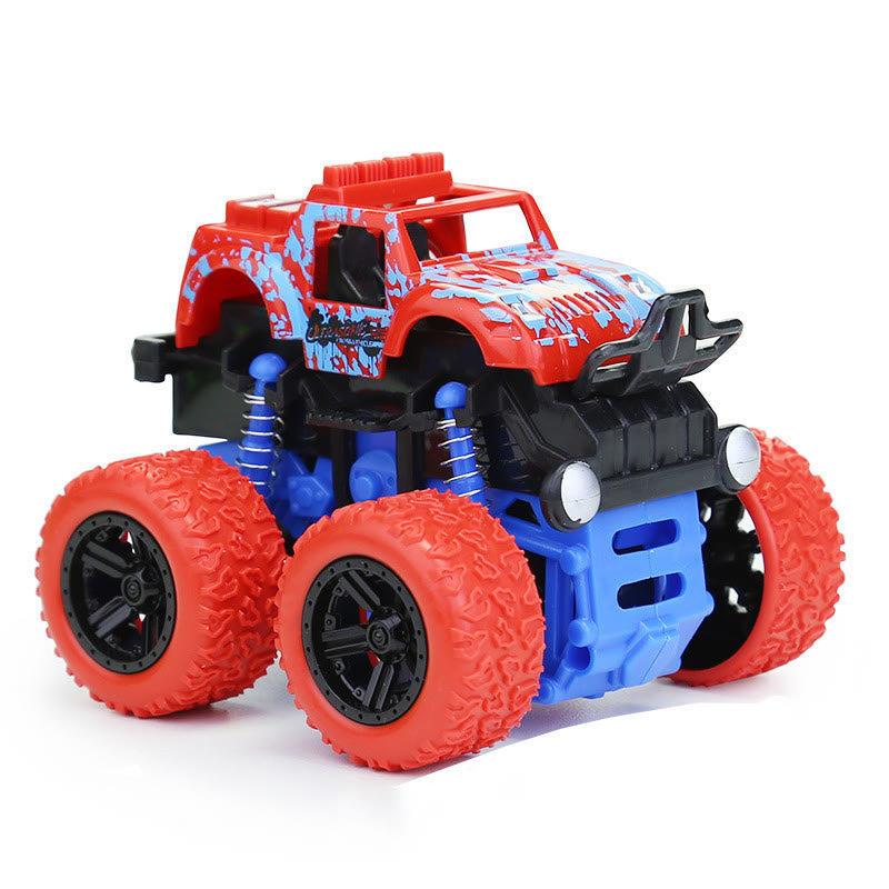 Boys Four-Wheel Friction Powered Inertia Car Toy