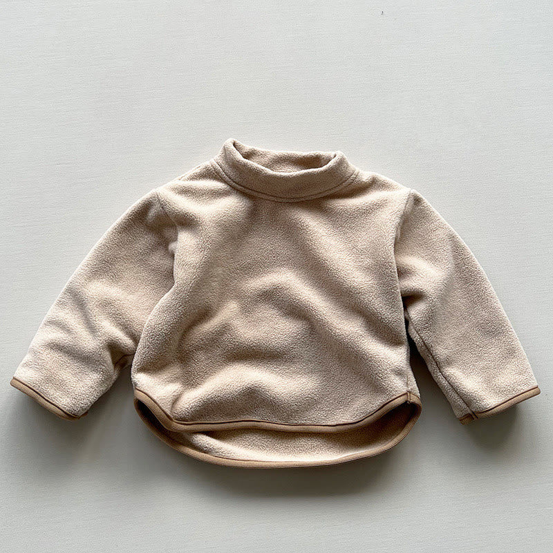 Toddler Solid Color Fleece Sweatshirt