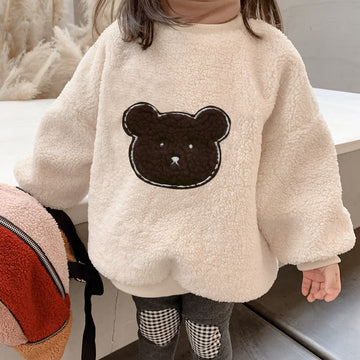 Toddler Fleece Bear Casual Sweatshirt