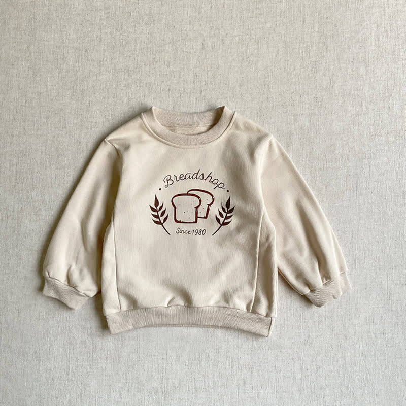 BREAD SHOP Baby Toddler Casual Sweatshirt