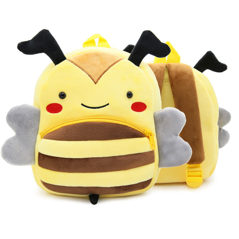 Animals Cartoon Plush Backpack