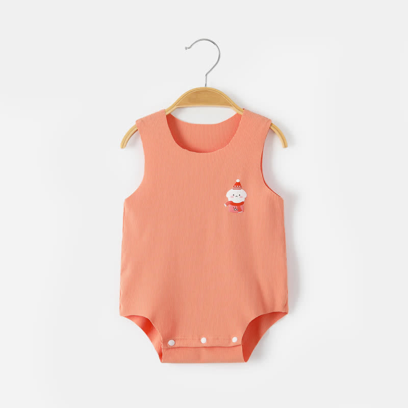 Baby Unisex Bear Pajamas Bodysuit