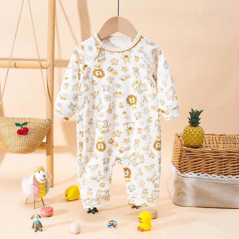 Baby Animal Cozy Pajamas Romper