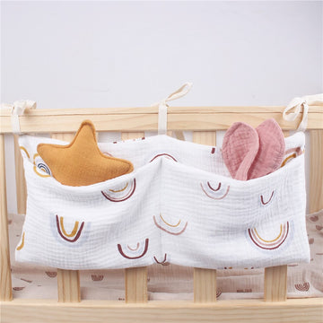 Cotton Portable Baby Crib Storage Bag