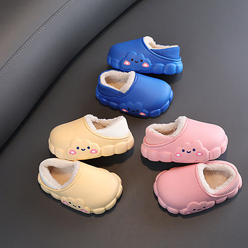 Toddler Smile Cloud Fleece Lined Shoes