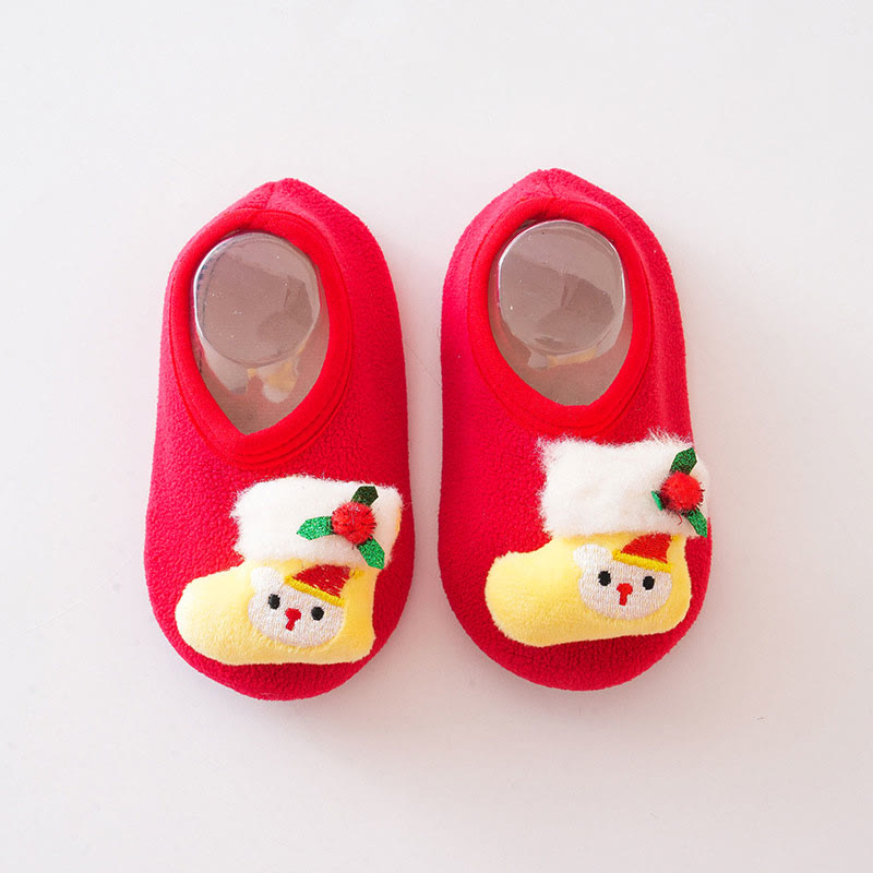 Baby Christmas Floor Socks