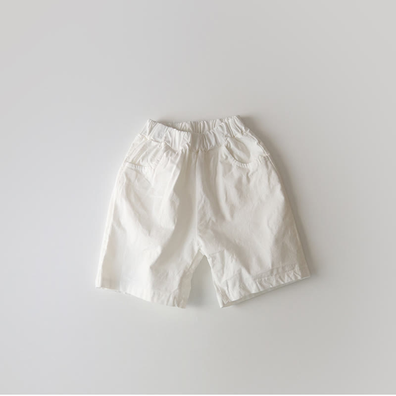 Toddler Elastic Waist Casual Shorts