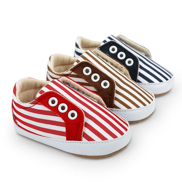 Baby Casual Striped Pre-walker Shoes