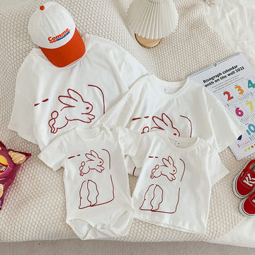 Family Matching Bunny Loose Tee