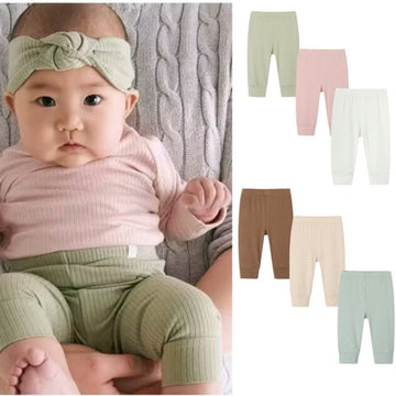 Baby Solid Color Pajamas Pants