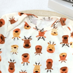 Baby Cartoon Deer Lovely Bodysuit