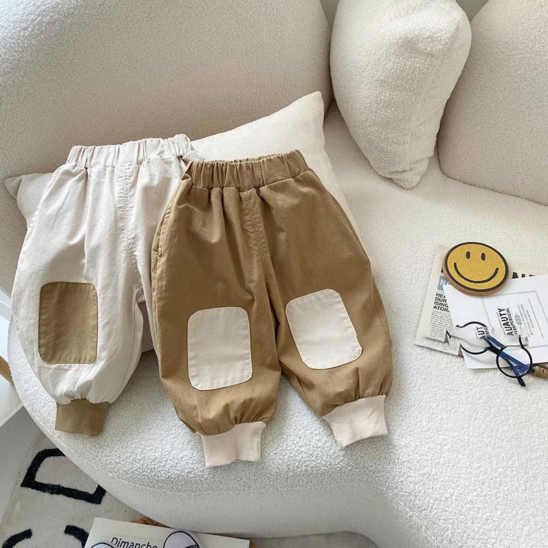 Toddler Boy Patch Loose Pants