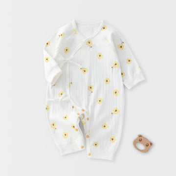 Baby Flower Newborn Seamless Romper