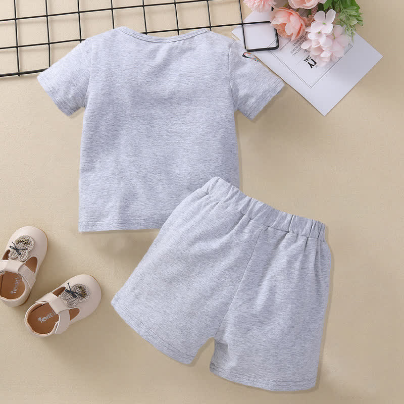 Baby Butterfly Newborn Tee and Shorts Set