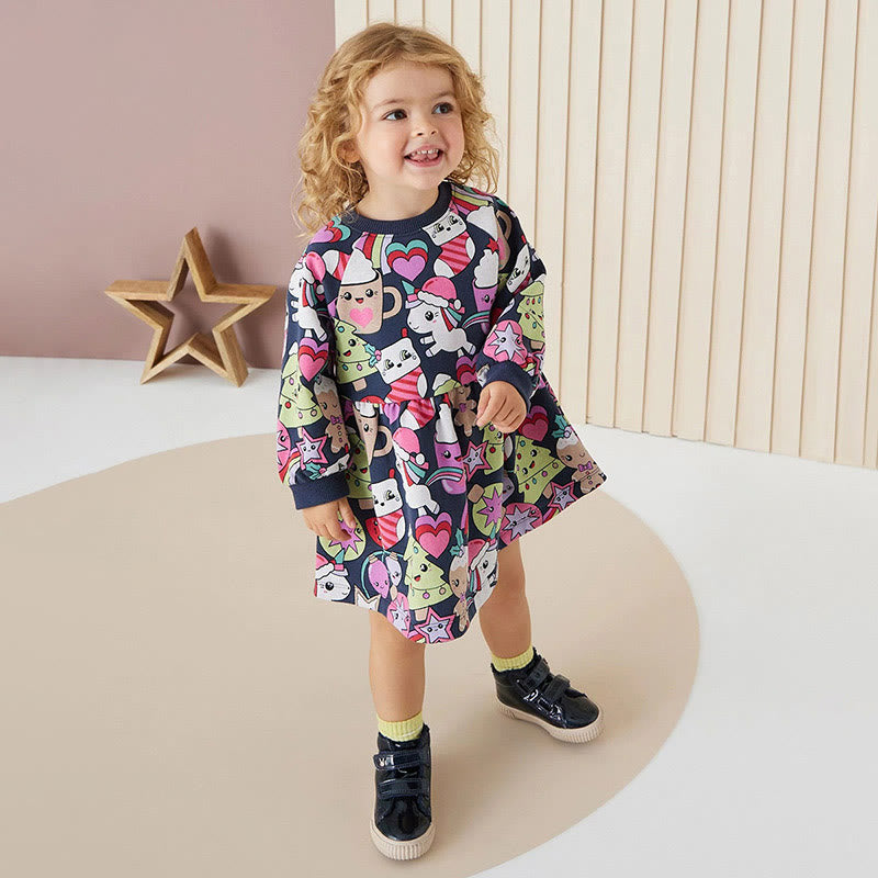 Toddler Girl Pony Tree Dress