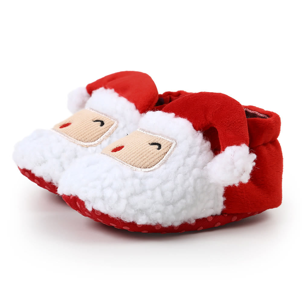 Baby Christmas Santa Claus Floor Pre-walker Shoes