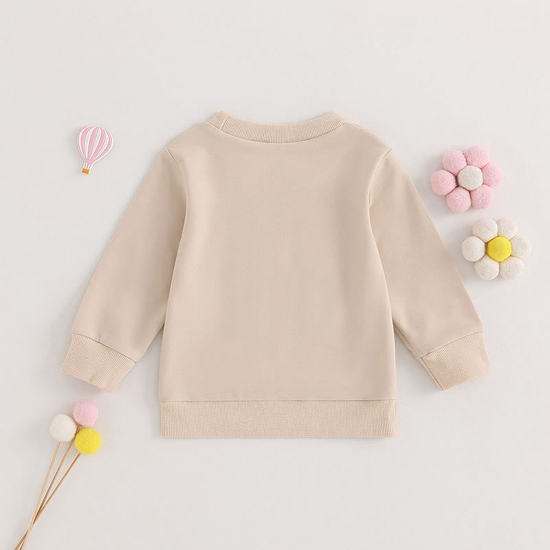 BIGSIS Baby Toddler Crew Neck Sweatshirt