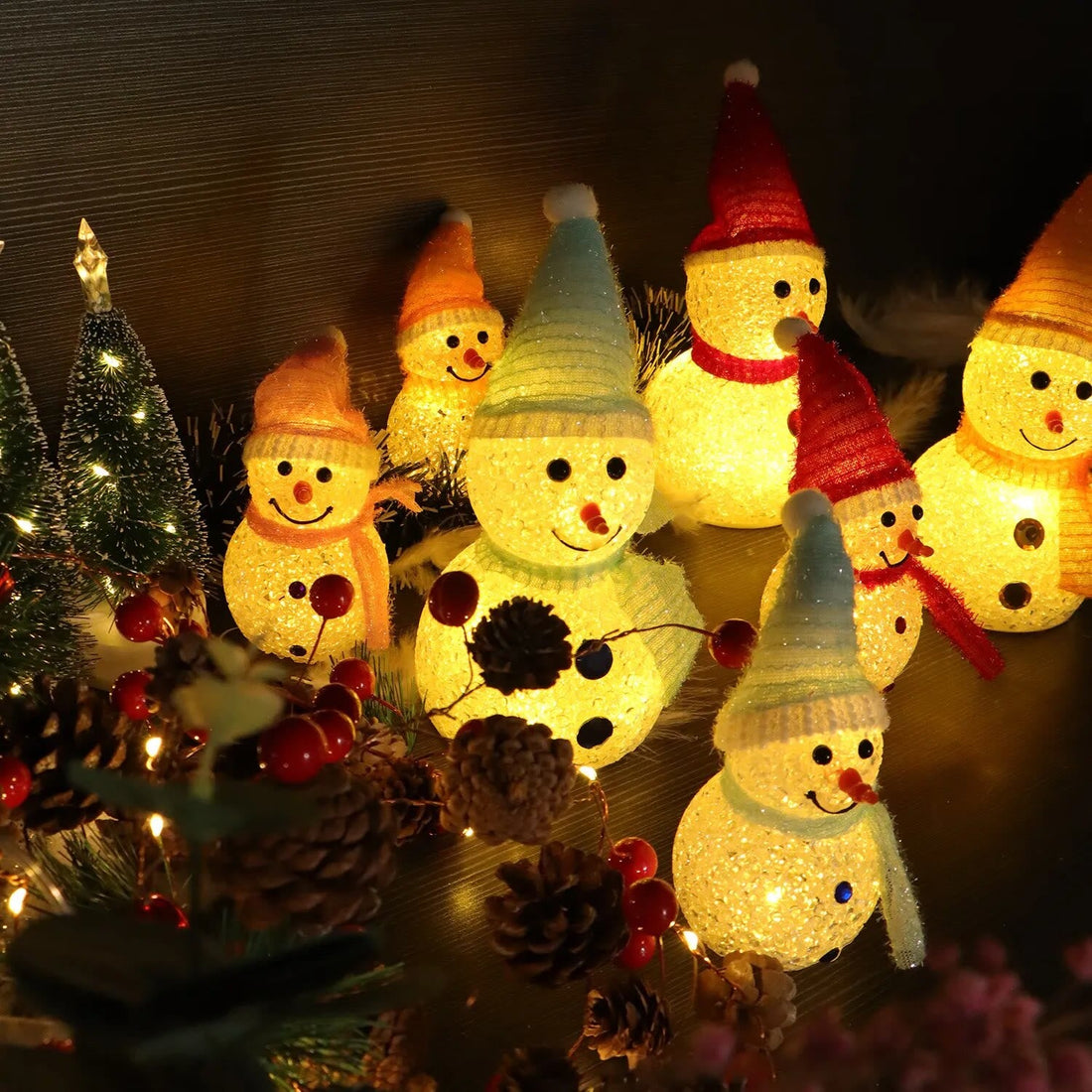 Christmas Led Snowman Light