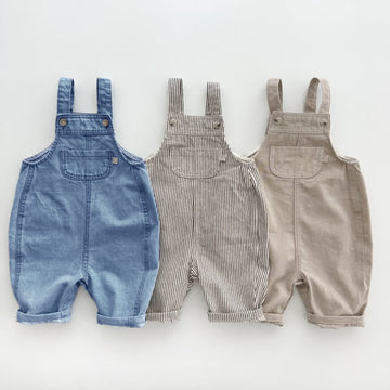 Toddler Pocket Casual Overalls